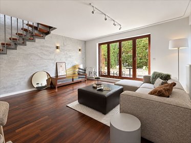 Dwupoziomowy apartament 105 m² z ogródkiem - Wilanów mieszkanie Warszawa, Wilanów, Syta 104