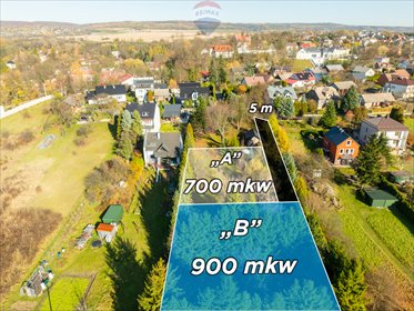 działka na sprzedaż 900m2 działka Rudawa, Zamkowa