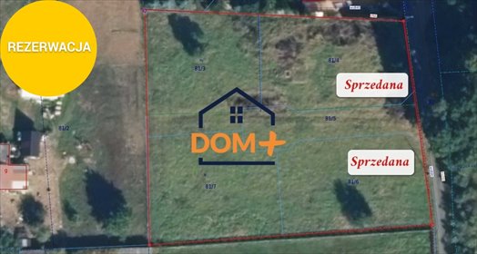 Działki budowlane 1000 m² w Zimnej Wodzie – cicha okolica działka Lubin