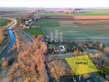 działka na sprzedaż 1449m2 działka Tropiszewo
