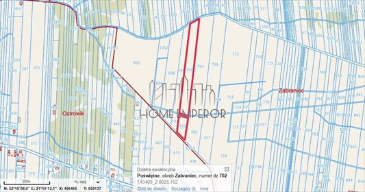 Sprzedam działkę rolną 20 565 m² w Zabraniec działka Zabraniec