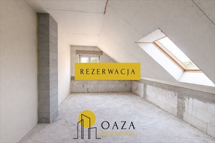 Dom z dużą działką i garażem w Radostach - stan surowy zamknięty dom Radosty