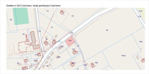 Działka 700 m² z warunkami zabudowy i archeologicznym stanowiskiem działka Czerniewo