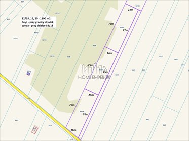 Polecam działki 1800 m² w Cychrowskiej Woli z mediami działka Cychrowska Wola
