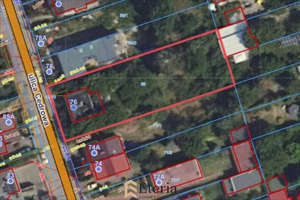Działka 1240 m² w Wawerze z pełnymi mediami i MPZP działka Warszawa, Wawer, Marysin Wawerski, Cedrowa