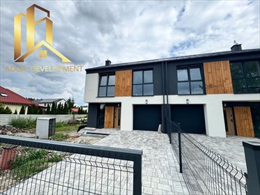 Nowoczesny bliźniak 135 m² z 4 sypialniami - polecam! dom Krupia Wólka