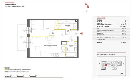 mieszkanie na sprzedaż 44m2 mieszkanie Warszawa, Białołęka Kobiałka, Fajna