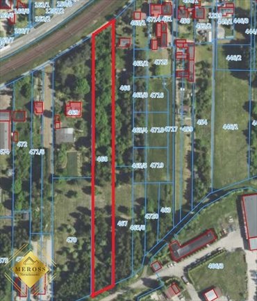 Działka budowlana 5467 m² z mediami, asfalt zapraszam działka Częstochowa, Gnaszyn Górny