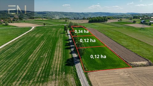 działka na sprzedaż 1200m2 działka Glinik Charzewski