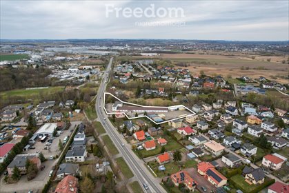 Działka inwestycyjna 6940 m² z rozbudową i dostępem do DK91 działka Łęgowo, Tczewska