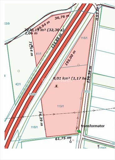 działka na sprzedaż 15098m2 działka Wojkowice Kościelne