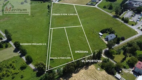 działka na sprzedaż 1005m2 działka Krosno, Krosno