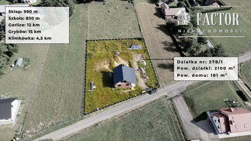 dom na sprzedaż 181m2 dom Łosie