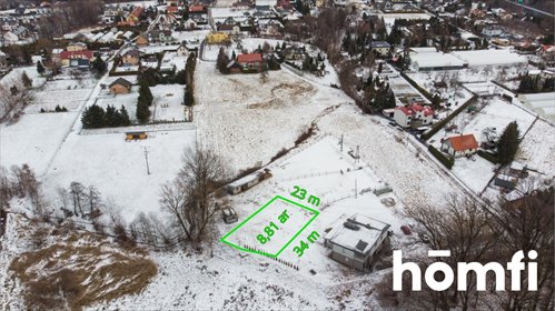Działka budowlana 881 m² w Komorowicach Krakowskich (blisko Rosta) działka Bielsko-Biała, Komorowice Krakowskie, Przeciętna