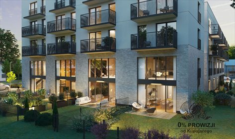 Nowoczesne 29,6 m² z balkonem w Fabrycznej mieszkanie Wrocław, Fabryczna, Żerniki