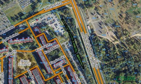 Inwestycyjna działka 951 m² z potencjałem w Katowicach działka Katowice, Zawodzie, Bohaterów Monte Cassino