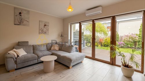 Szeregowiec z ogrodem, gotowy do wprowadzenia, 82,6 m² dom Luboń, Chudzickiego