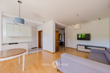 Polecam przestronne 92 m² apartament z ogrodem i tarasem w Wilanowie mieszkanie Warszawa, Wilanów Niski, Biedronki