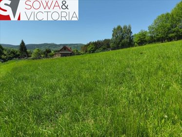 Działka budowlana z południowo-zachodnią ekspozycją, ostatnia w serii działka Głuszyca