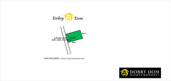 działka na sprzedaż 1650m2 działka Gruszki