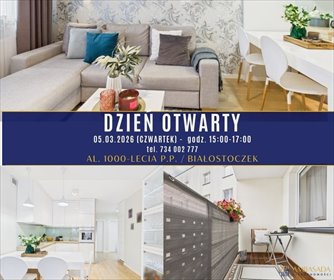 mieszkanie na sprzedaż 54m2 mieszkanie Białystok, Białostoczek, 1000-lecia Państwa Polskiego