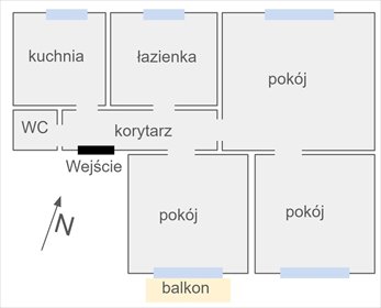 Do sprzedania przestronne 75 m² w kamienicy z wysokimi pokojami mieszkanie Warszawa, Śródmieście, Czerniakowska