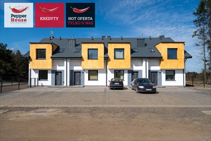 Nowoczesny segment bliźniaków 88,98 m2, wysoki standard dom Bojano, Lesoki