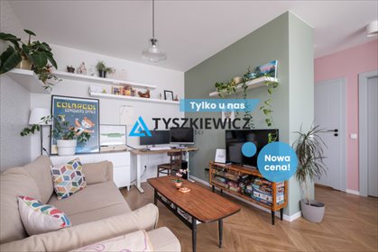 Nowoczesne 2-pokojowe mieszkanie z balkonem i garażem mieszkanie Gdańsk, Kokoszki, Nowatorów