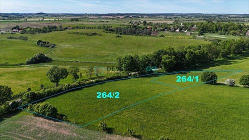 Dwie działki pod zabudowę 7 domów w Skomacku Wielkim działka Skomack Wielki
