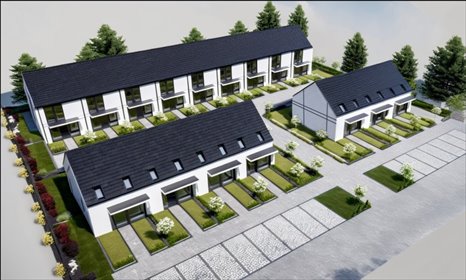 Dom 80m² z ogródkiem i klimatyzacją w Stanowicach dom Stanowice, Kasztanowa