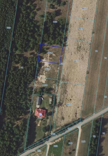Działki z warunkami zabudowy - 1000 m² w Stare Wrońska działka Stare Wrońska