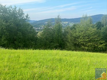 działka na sprzedaż 860m2 działka Limanowa