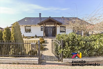 Przestronny dom 140 m2 z garażem i tarasem, wysoki standard dom Zielona Góra, Sucha