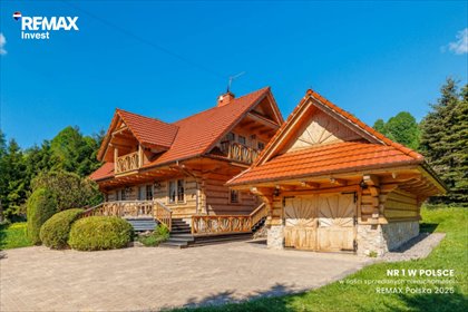 Urokliwy dom z bala w sercu Beskidów, 150 m2 dom Stryszawa
