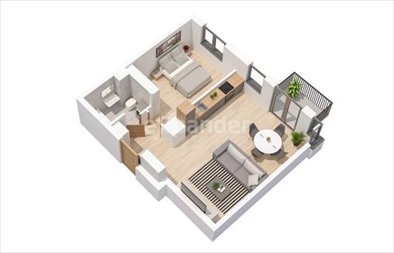 mieszkanie na sprzedaż 48m2 mieszkanie Poznań, Grunwald, Jeleniogórska
