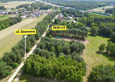 działka na sprzedaż 3630m2 działka Biała Dolna