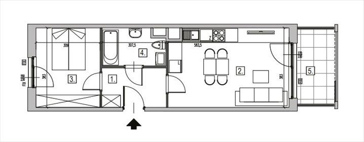 mieszkanie na sprzedaż 44m2 mieszkanie Warszawa, Włochy, Raków, Łopuszańska