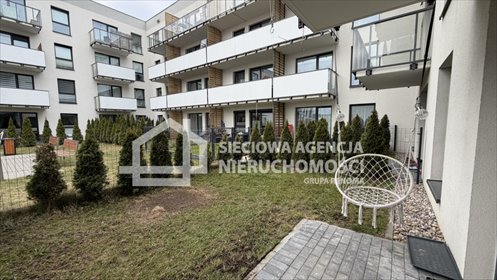Nowoczesne 2-pokojowe z ogródkiem i garażem, blisko lasu mieszkanie Gdynia, Obłuże, Nasypowa