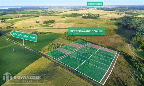Na sprzedaż działki inwestycyjne przy drodze asfaltowej w Dalęcinie działka Szczecinek