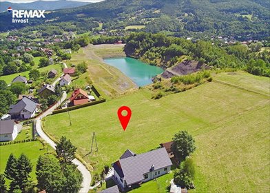 Widokowa działka rolna 3292 m² w Targanicach, dojazd asfaltowy działka Targanice, Kalinowa