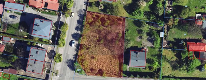 działka na sprzedaż 1074m2 działka Częstochowa, Stradom, Jana Matejki