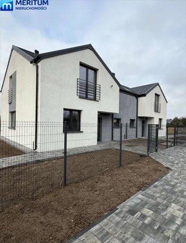 Nowy bliźniak 135m2 z ogrodem, stan deweloperski dom Grodzisk Mazowiecki