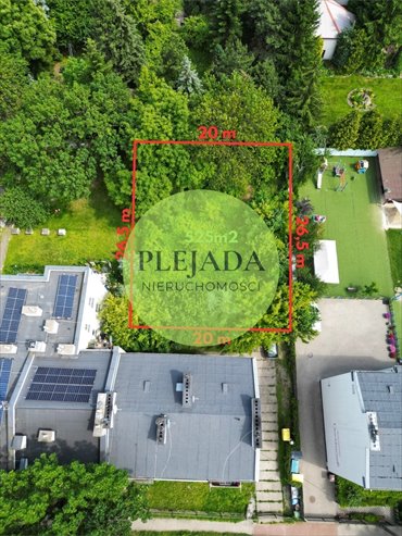 działka na sprzedaż 525m2 działka Warszawa, Włochy, Rybnicka