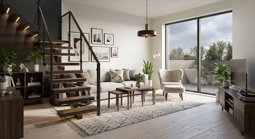 Do sprzedania nowoczesny dom 105 m² z 2 miejscami parkingowymi dom Słomin, Biedronki
