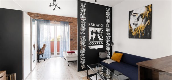 Na sprzedaż komfortowe studio 36 m² z balkonem w Katowicach mieszkanie Katowice, Marcinkowskiego