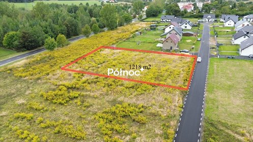 działka na sprzedaż 1218m2 działka Iwiny