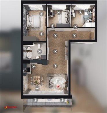 mieszkanie na sprzedaż 73m2 mieszkanie Zielonki, Zygmunta Glogera