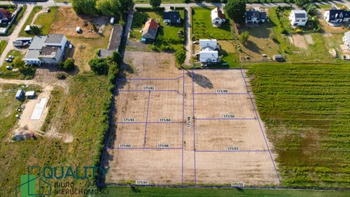 działka na sprzedaż 1006m2 działka Przecław, Leśna