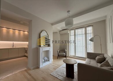 Nowoczesny apartament 63 m² w centrum Warszawy mieszkanie Warszawa, Śródmieście, Krzysztofa Kamila Baczyńskiego