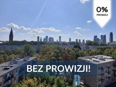Na sprzedaż jasne 2-pokojowe mieszkanie z panoramicznym widokiem na Warszawę mieszkanie Warszawa, Śródmieście